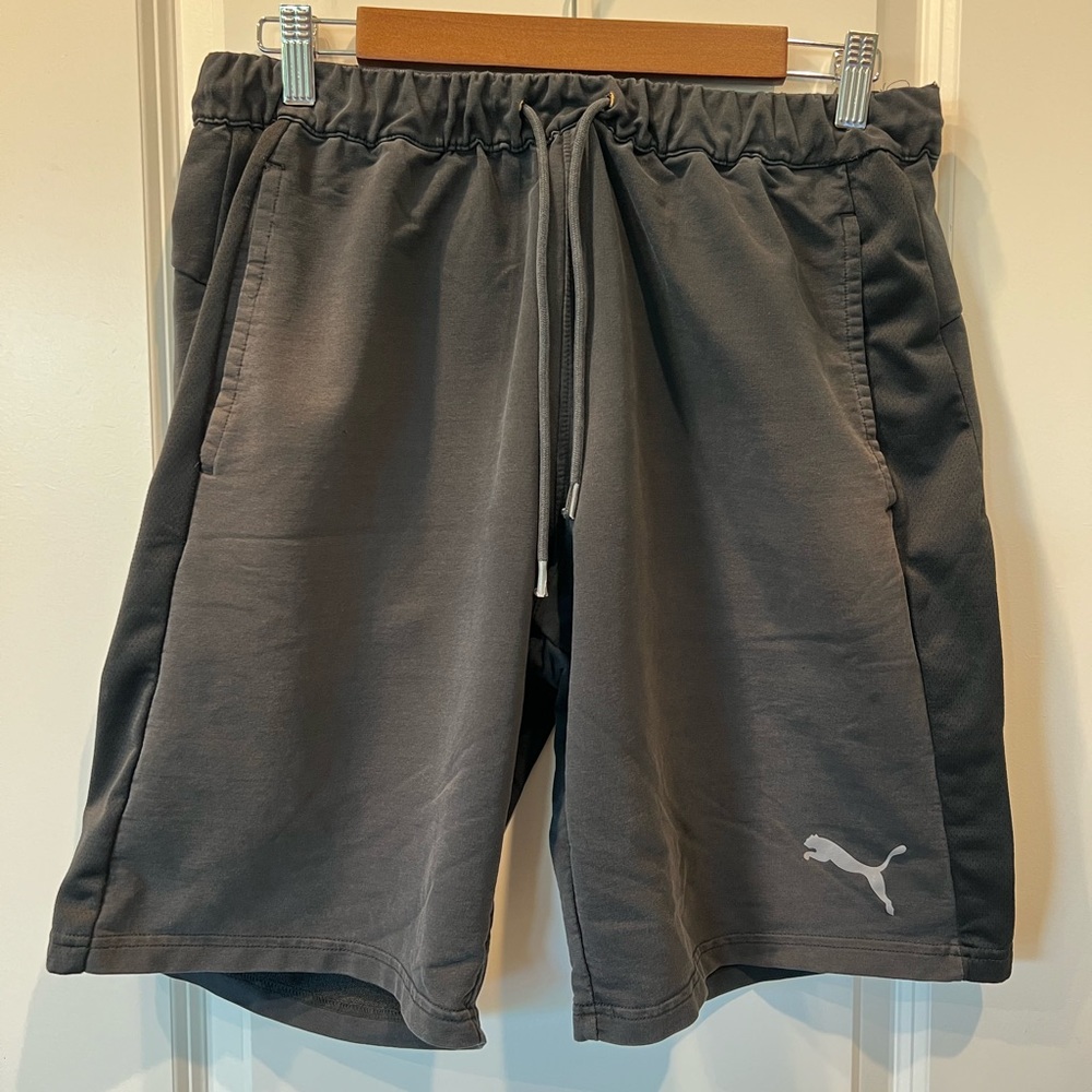 Mens L Puma athletic shorts